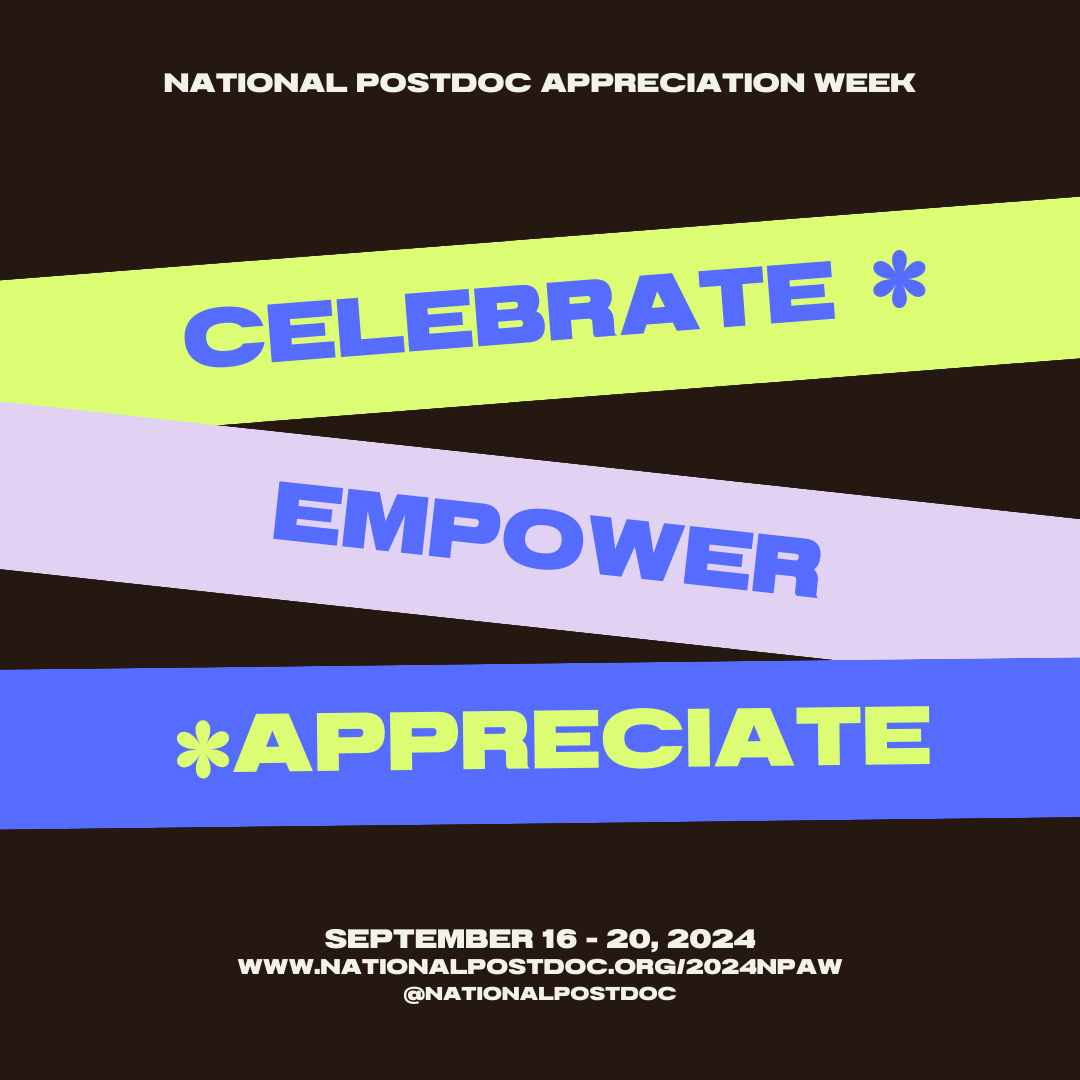 2024 National Postdoctoral Appreciation Week